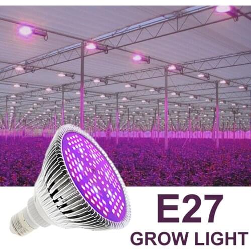 Greensindoor Phyto Lamp E27 Full Spectrum Led Grow Light SMD 5730 Leds Chip Grow Tent For Seeding Hydroponics Plants Vegetables