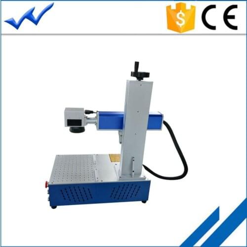 Metal Name Plates Bar Code Ipg max raycus JPT 20W 30W Fiber Laser Marking Machine