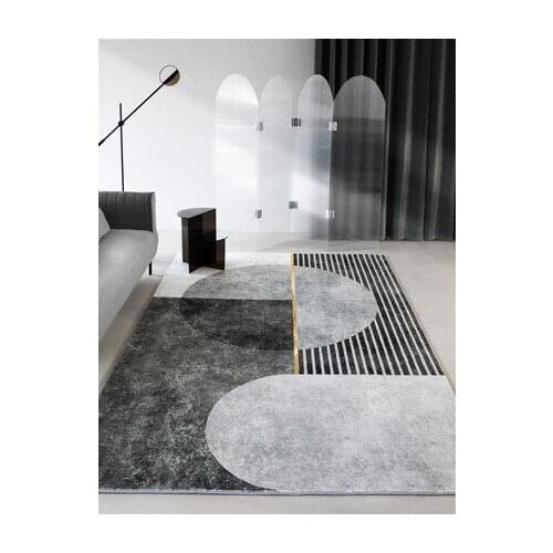 New Arrive Quality Simple And Modern Lamb Wool Nordic Light Luxury Living Room Carpet Bedside Bedroom Home Mat Free Shipping