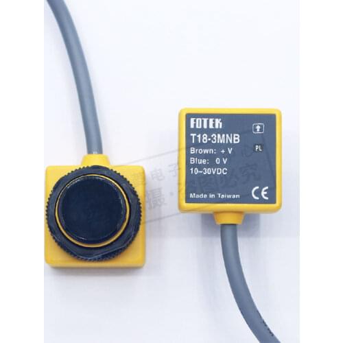 FOTEK Yangming sensor T18-3MNB+18T short-to-shoot photoelectric switch sensor original authentic