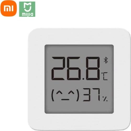 XIAOMI Mijia Bluetooth Thermometer 2 Wireless Smart Electric Digital Hygrometer Thermometer Work with Mijia APP