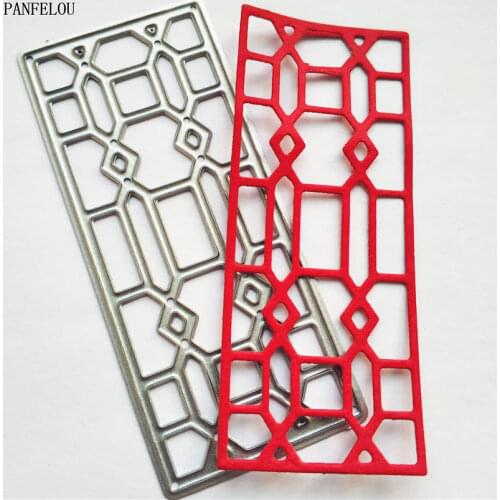 PANFELOU Asian style window metal craft paper die cutting dies Scrapbooking/DIY Easter wedding Embossing mould cards