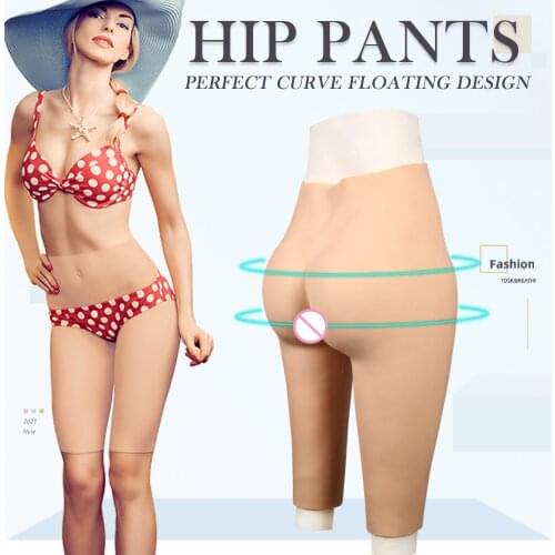 Dokier Silicone Realistic Vagina Pants Shemale Crossdresser Pussy Pants Transgender Artificial Sex Fake Vagina Drag Queen