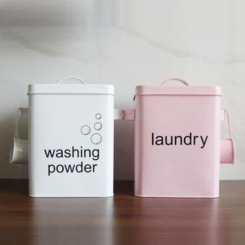 5L simple washing powder bucket storage box kitchen storage box thickening portable insect storage bucket ZP8071552