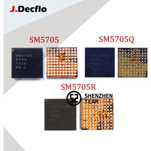 JDecflo SM5705 SM5705Q SM5705R For USB Charging IC Charger Samsung A510F A710FD C5010 C5000 C7000 C9000 IC de Carga BGA Chips