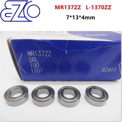 10pcs/50pcs Japan EZO high speed bearing MR137ZZ 7*13*4mm L-1370ZZ precision miniature ball bearing 7x13x4