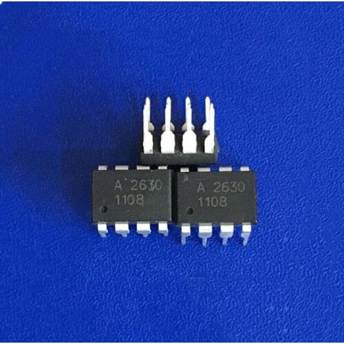 10PCS HCPL2630 DIP8 HCPL-2630 2630 A2630 DIP new and original IC