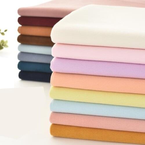 100% Cotton Solid PURPLE WINE RED Slim Corduroy Soft fabrics for Apparel Hat Dress Pants Shirt