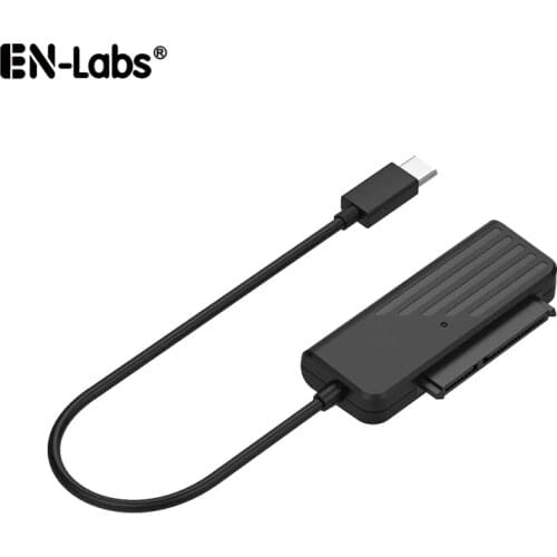 2.5 HDD SSD SATA to USB 3.0 USB Type C Adpater Cable USBC 3.1 SATA 6Gbps Harddrive External Hard Drive Converter for Laptop