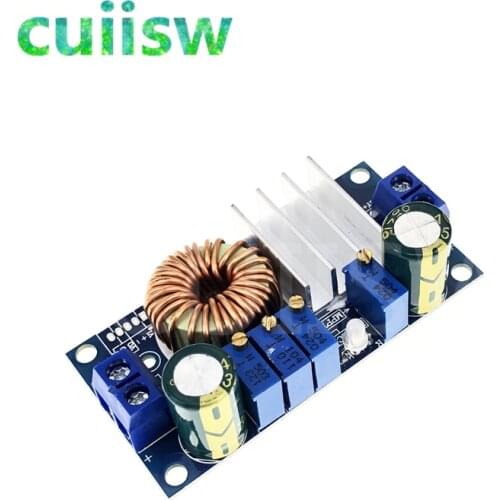 5A MPPT Adjustable Step Down Buck Converter Module Constant Current Power Supply Voltage Regulator for Solar Panel Battery