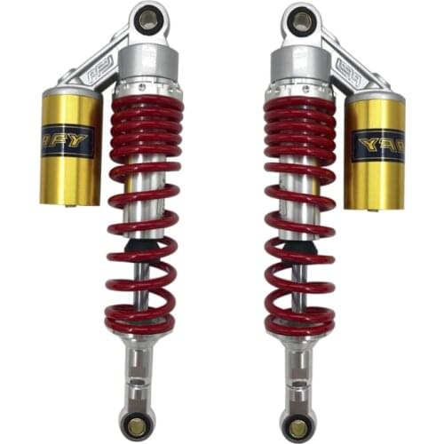 RFY 7mm Spring 340mm Motorcycle AIR/NITROGEN Shock Absorber for YAMAHA XJR400 HONDA CB400/SF VTEC CX500 KAWASAK W800