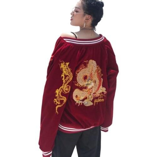 Женские красные куртки BAICLOTHING China At AliExpress