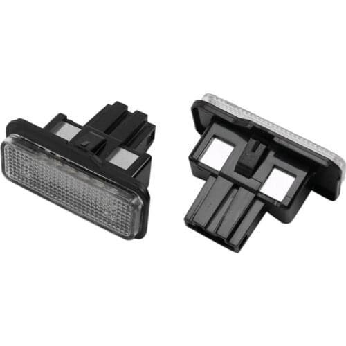 For Mercedes W211 4D W203 5D W219 R171 2D 12V Car LED License Plate Light for Benz White Number Plate Lamp