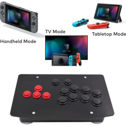 RAC-J500BB-NS All Buttons Hitbox Style Arcade Joystick Fight Stick Controller For Nintendo Switch Plug & Play