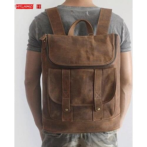 HYLHMC Men's Shoulder Backpacks