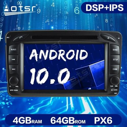 Android Radio For Mercedes Benz W203 W209 W463 Viano Vito W168 Car Multimedia Car GPS Navigation PX6 Audio Auto Stereo Head Unit
