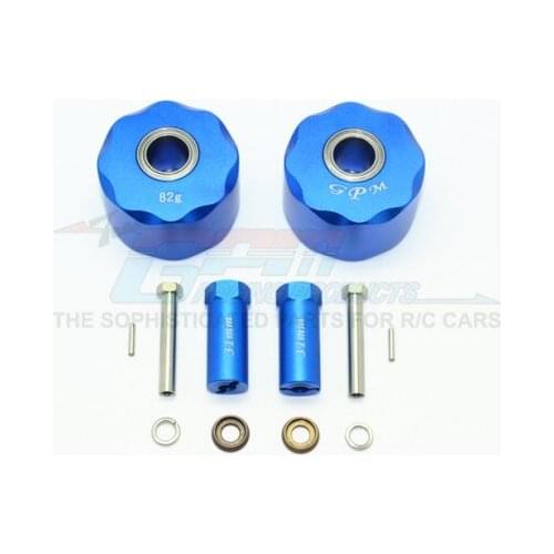1/10 SCALE AXIAL SCX10 I SCX10 II ALLOY PENDULUM WHEEL KNUCKLE AXLE WEIGHT + 31MM HEX ADAPTER -SET SCX023B