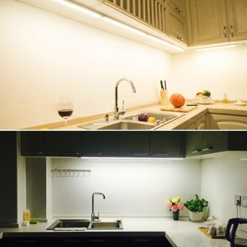 Led tube set LED Light For Kitchen Under Cabinet Lighting Indoor Lamps 29 57cm bulb 220V -240V 10W 6W T5 With EU Plug US Plug