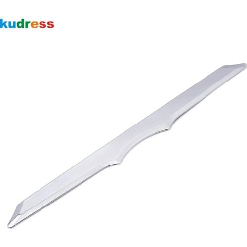 For KIA Rio K2 2011 2012 2013 2014 2015 ABS Chrome Tail Gate Protector Trunk Cover Decoration Rear Trunk Lid Cover Trim