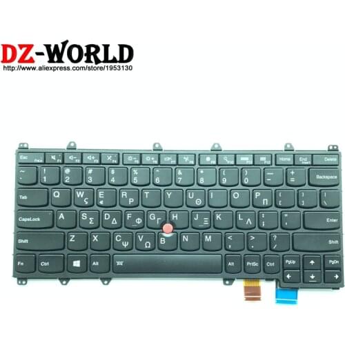 New original GRK Greece Backlit Keyboard for Lenovo Thinkpad Yoga 260 20FD 20FE Laptop Greek Backlight Teclado 00PA219 00PA137