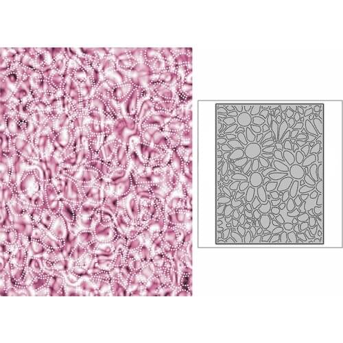 New Spotted Sunflowers Plate Craft Embossing Mold 2021 Metal Cutting Dies for DIY Decor Scrapbooking Album Card Making No Stamps