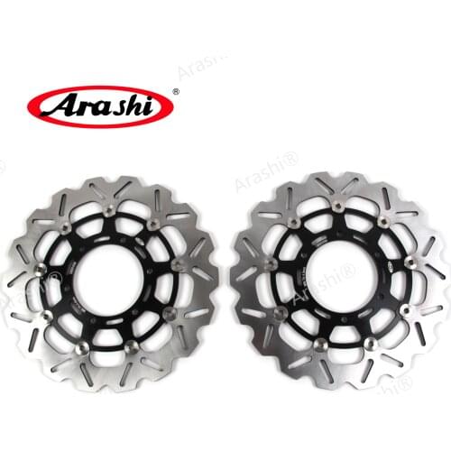 ARASHI CNC Front Brake Disc For SUZUKI GSX R 1000 2009-2014 Disks Rotors GSXR1000 GSX1000R GSX-R GSXR 1000 2009 10 11 12 13 14