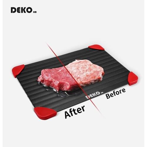 DEKO Magic Fast Defrosting Tray Thawing Chopping Board Thaw Food Fruit Steak Meat Seafood Quickly Kitchen Gadgets Tools