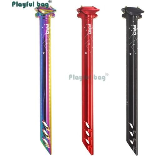 Playful bag LightWeight Bicycle Seat Tube Moutain Bike Seat Tube CNC Aluminum Alloy Colorful Rod 27.2mm 30.8mm 31.6mm FA04