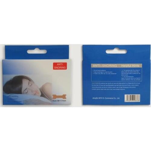 50pcs/lot Anti snoring Lip Strips Anti Snore Stop Snoring Sleeping Aid