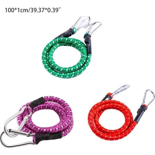 M89B Direct Bungee Cord with Hook Binding Belt Hook Elastic Rope for Securing Cargo and Loads on Cars Roof Racks