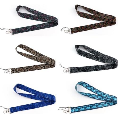 J2892 Bohemia Art Indian pattern Lanyard For Keys Phone Strap Neck Strap Keychain Lanyards ID Badge Holder For Fans