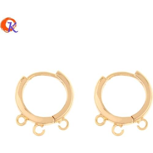 Cordial Design 50Pcs 16*18MM Jewelry Accessories/Genuine Gold Plating/Earrings Findings/DIY Making/Hand Made/Earrings Hooks