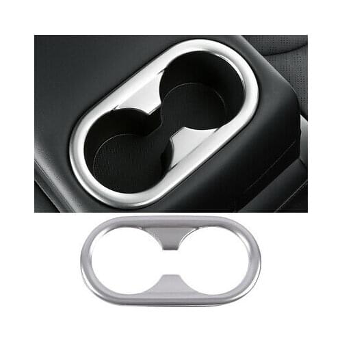 Steel Matte Inner Rear Water Cup Holder Cover Trim For Kia Optima K5 2020-2021