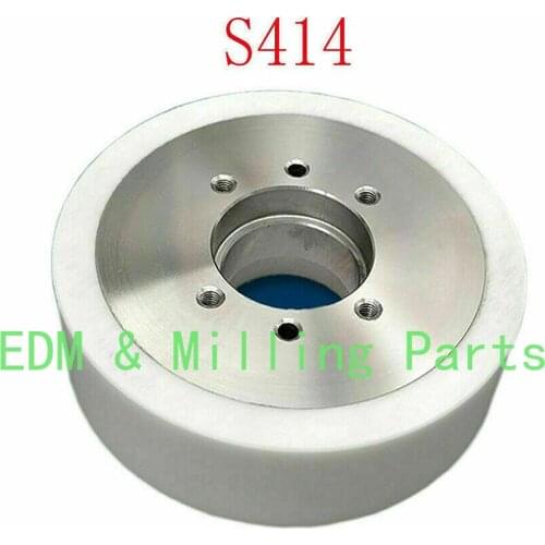 CNC Wire EDM 53052992 Cutter Sodick Machine White Ceramic Outlet Wheel S414 EDM 70xID22xT20mm