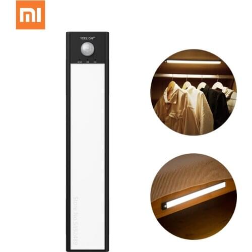 Xiaomi Yeelight Cabinet Light Motion Sensor Human Induction Cupboard Wardrobe Lamp Magnetic LED Closet Light For Kitchen Bedroom