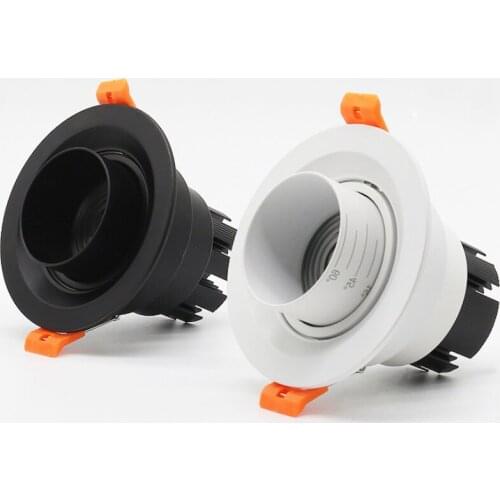 New Background wall LED downlight indoor lighting dimmable embedded setting 15-60 degrees COB 8W12W 15W 20W