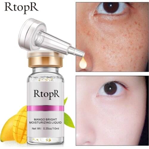 RtopR Hyaluronic Acid Face Serum Moisturize Whitening Shrink Pores Acne Treatment Essence Anti-Winkle Remove Spot Skin Care 10ml