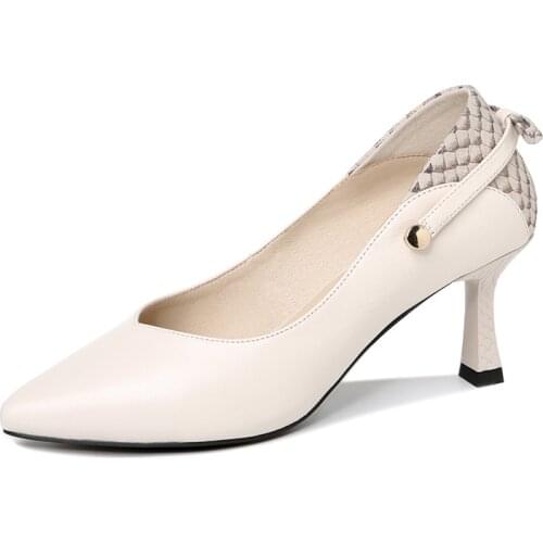 Pointed Toe Stiletto Single Shoes, Set Foot Solid Color WomenS Shoes, Waterproof Platform WomenS Shoes