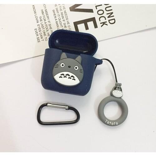 Protective Silicone Cover For QCY T8 / T8S Case Cute Cartoon For qcy t8s Wireless Bluetooth earphone Case For qcyt8