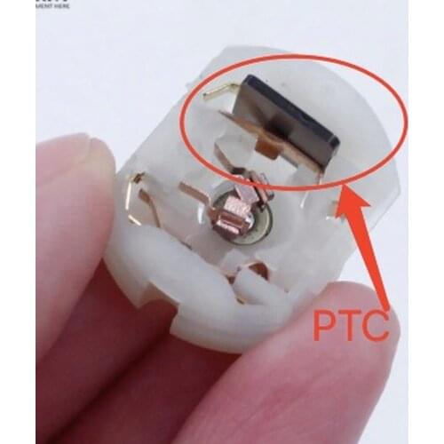10pcs PTC thermistor for rear cover cap carbon brush holder for 130 140 260 280 motor accessories