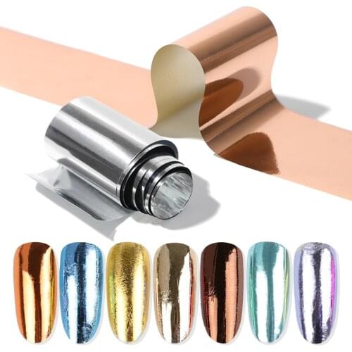 14 pieces of colorful metal nail leaf varnish sticker Star paper transfer paper envelope adhesive nail art decoration