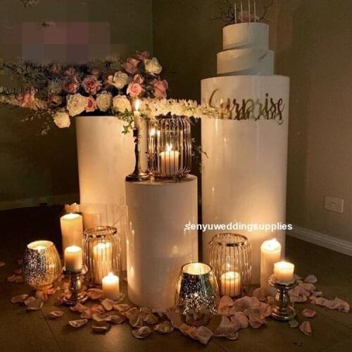 Custom acrylic pedestal stand/White Acrylic Pedestal Plinth Display/acrylic plinths for wholesale 2114