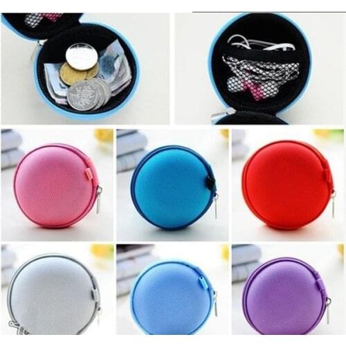 Portable Hard Case Pouch Storage Coin Money Bag Purse Wallet For Women Girl Lady Gift