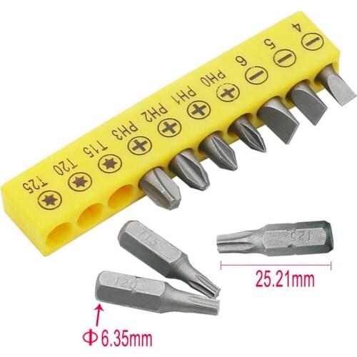 L-shaped Mini Socket Wrench 1/4 Inch 6.35mm Screwdriver Tool Wrench General Tool and Mobile Phone Repair Tool
