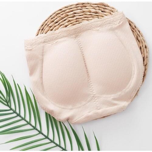 Sponge Fake Butt Panties Shapewear Underwear Bodysuit Sexy Peach Buttocks Pads Control Shaper Hip Enhancer Lifter Bottom Women