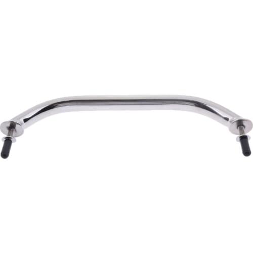 Good! Boat 300mm Grab Handle Polished Stainless Steel Handrail for Marine Yachts Dropship