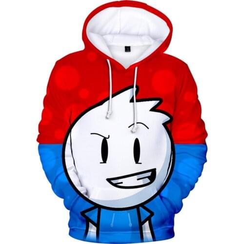 Creativity Alex Clark Hoodies Anime Kids Hoody Women Men The hooded Children Alex Clark Anime Clothes sweatshirt