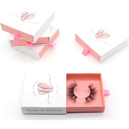 Custom Square Eyelash Packaging with Logo Wholesale 50/100pcs False Eyelashes Package Makeup Eyelash Packaging Box Custom Logo