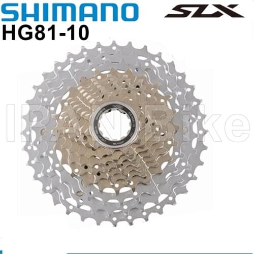 Shimano SLX CS-HG81-10 Cassette 10 Speed Mountain Bike Freewheel HG81-10 Freewheel 34T/36T 10V Cassette 10 Speed Freewheel HG-X