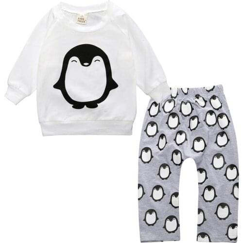 2019 Hot Sale Baby Clothing Sets Cotton Full T-shirt+pant Spring Autumn Kids Boys Outfits Toddler Tracksuit Infant Girls Clothes